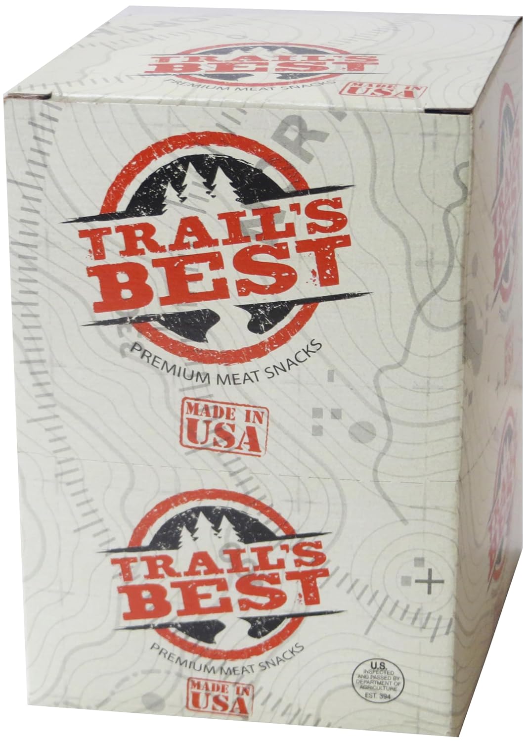 Trail's Best Twin Beef and Cheese Packs - 1oz Each (20 Count)