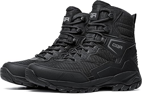 Miniatura 8 de CQR - Botas tácticas militares para hombre, botas de combate ligeras de 6pulgadas, botas de trabajo duraderas EDC para exteriores