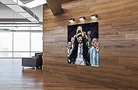 Vista 32 de SpiritualHands Póster de Lionel Messi, lienzo artístico de pared de Messi Argentina, carteles de fútbol de Leo Messi para dormitorio de niños