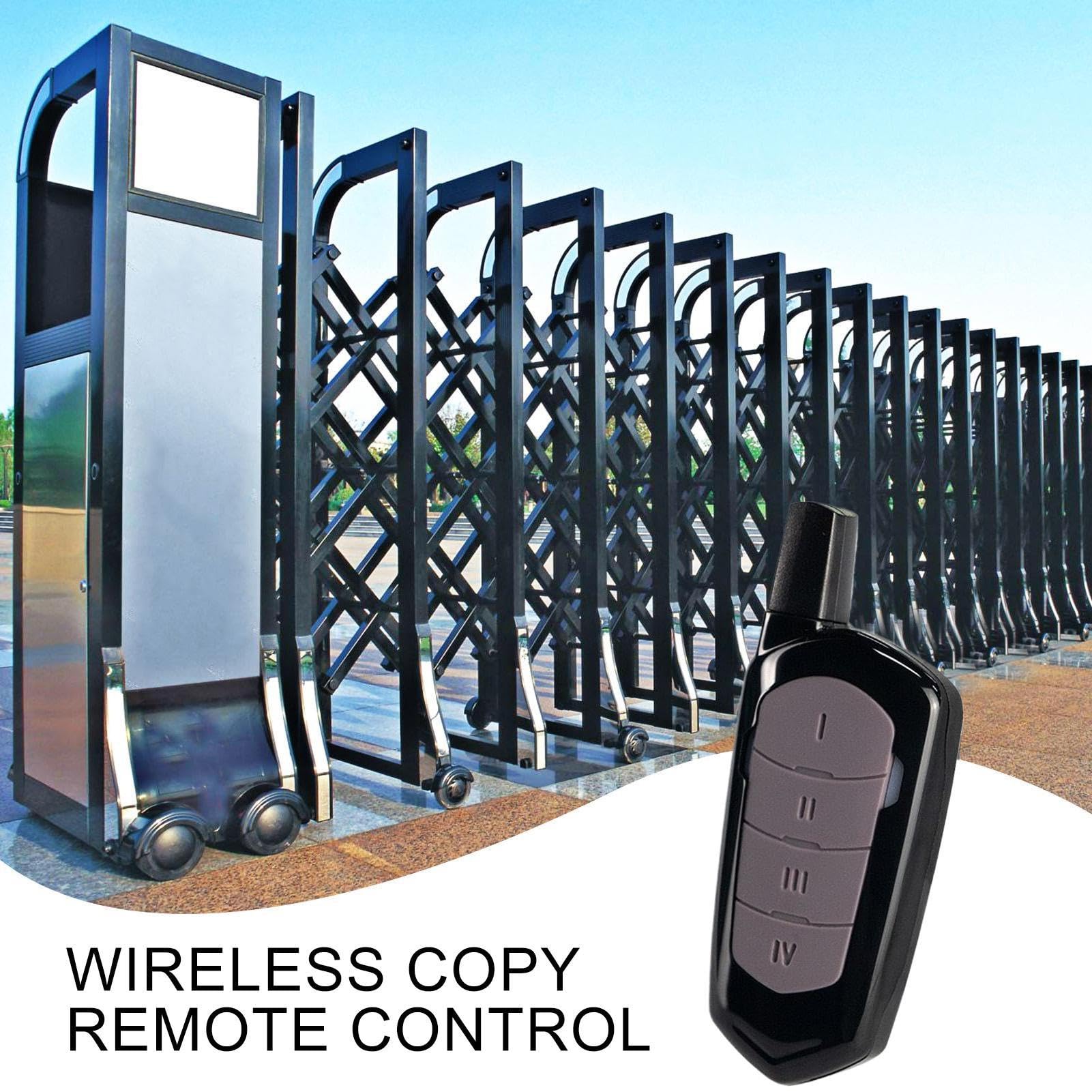 Dispositivo de clonación remota universal de MHz: copiadora de llavero con múltiples botones para puertas de garaje, portones y sistemas de vehículos, control remoto inteligente compacto para