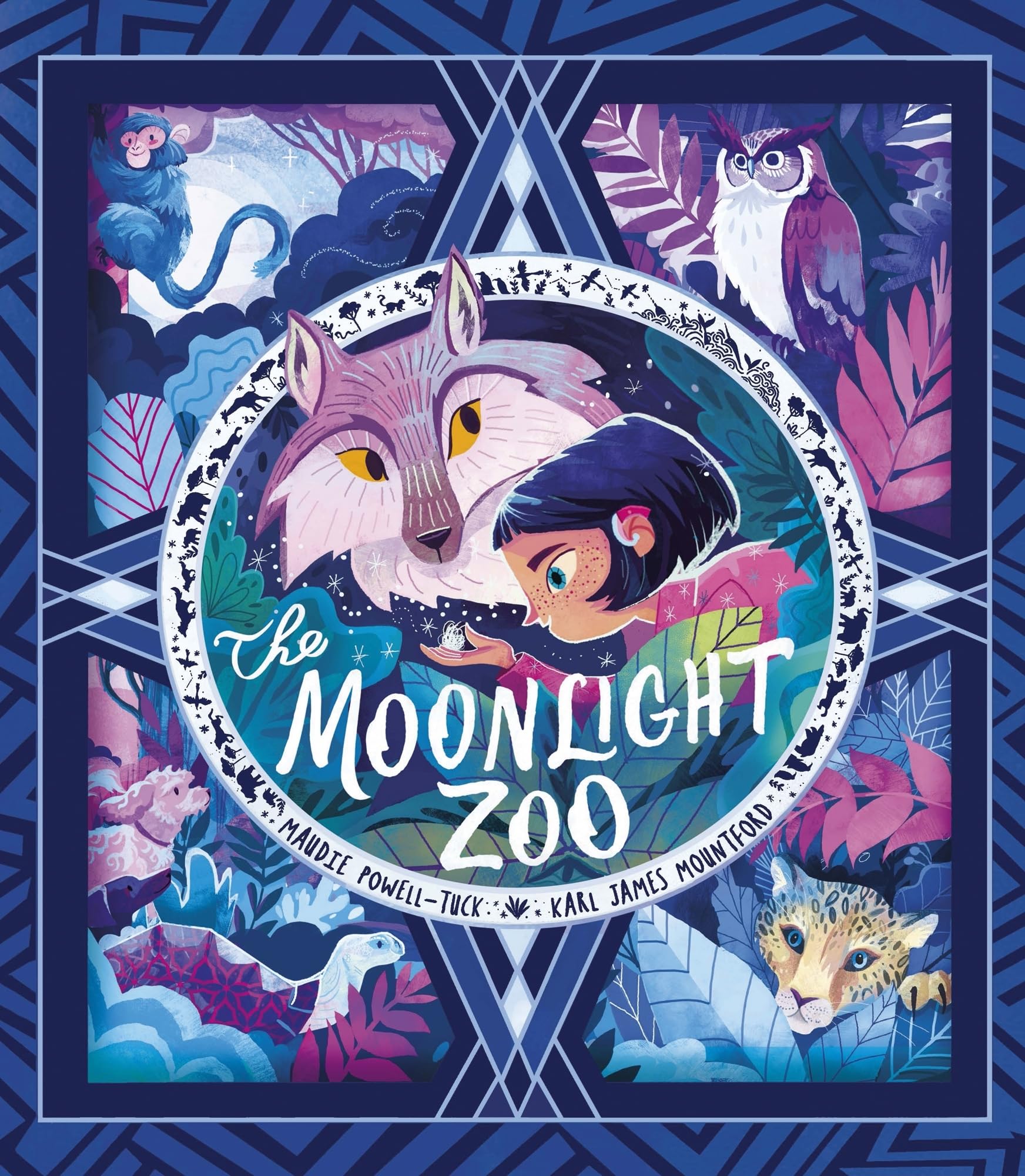 Maudie Powell-Tuck The Moonlight Zoo Paperback Children's Fiction Book