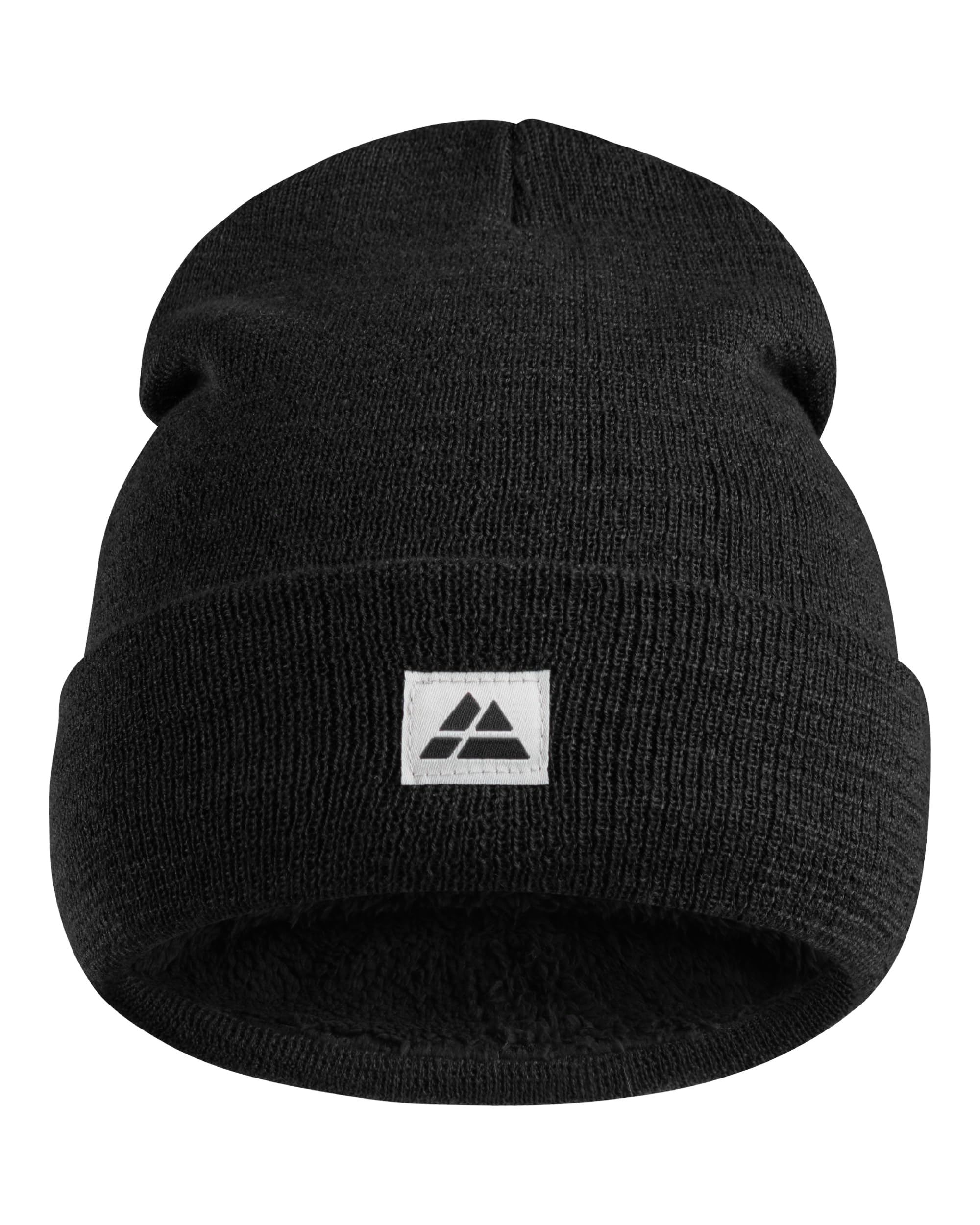 DANISH ENDURANCE Cappello Uomo Lana Merino e Fodera Pile, Berretto in Maglia, Taglia Unica Adulto, Beanie Invernale, per Sci e Sport