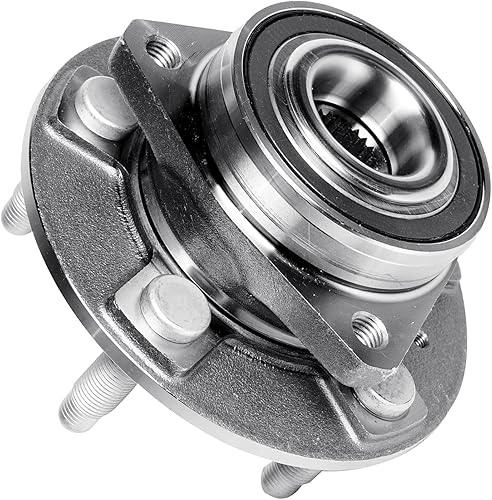 Miniatura 4 de Detroit Axle - 2 bujes de rodamiento de rueda para Chevy Camaro Impala Cadillac CTS XTS, cojinete de rueda y bujes de repuesto delantero o trasero