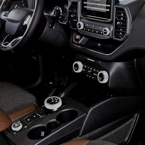 Miniatura 4 de Accesorios deportivos para Ford Bronco Sport 2021 2022 2023 2024 Aire acondicionado CA Interruptor de faros delanteros 4WD tracción en las ruedas,