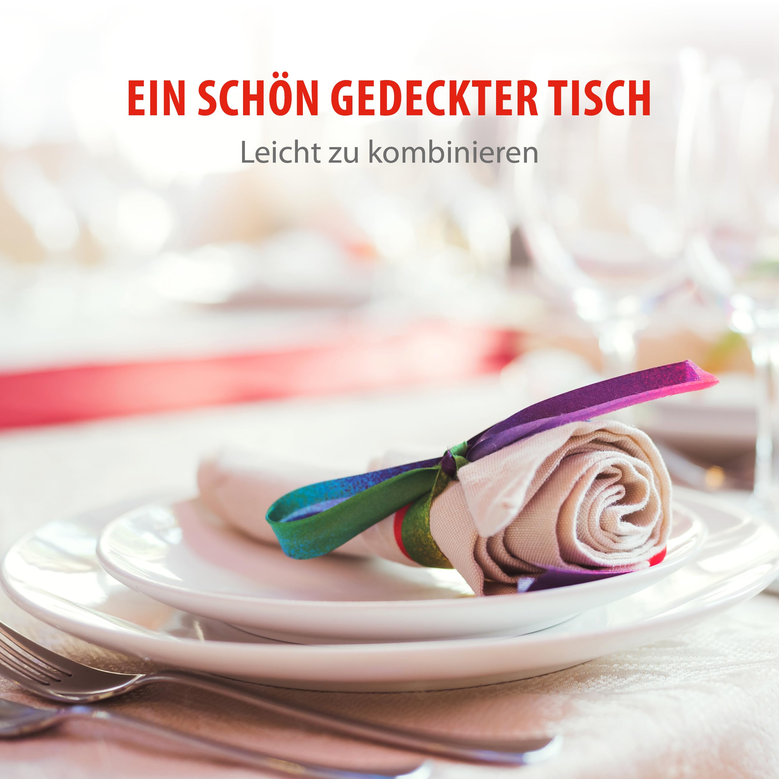 Alpina Geschirrset 8 Personen 40-teilig Steingut Teller Set Speiseteller Schalen Kaffeebecher Camping Mikrowelle Spülmaschinengeeignet Weiß