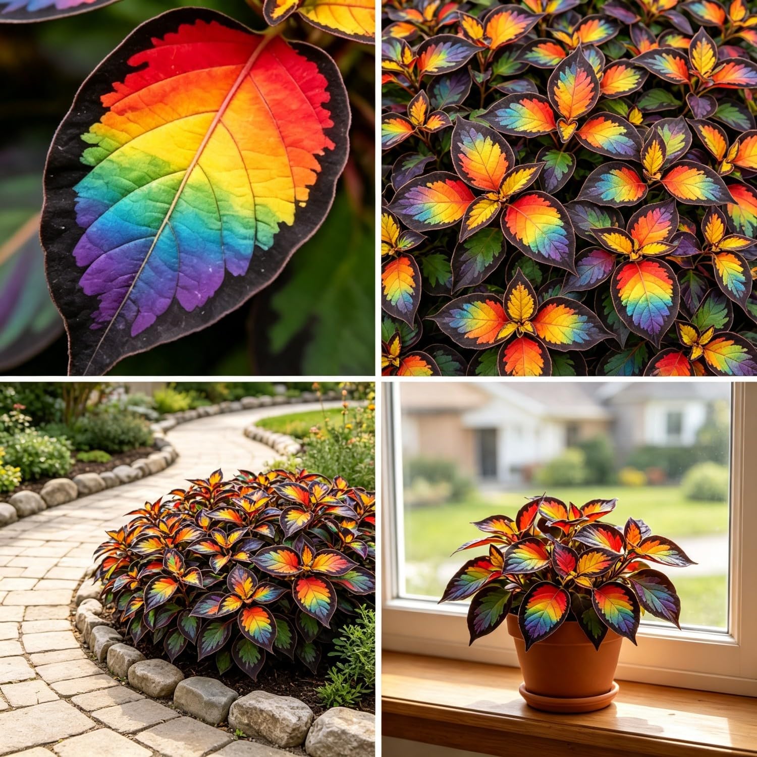 Rare Coleus Seed-Hardy,Perennial, Vibrant Floral Display Garden-45000pcs-C