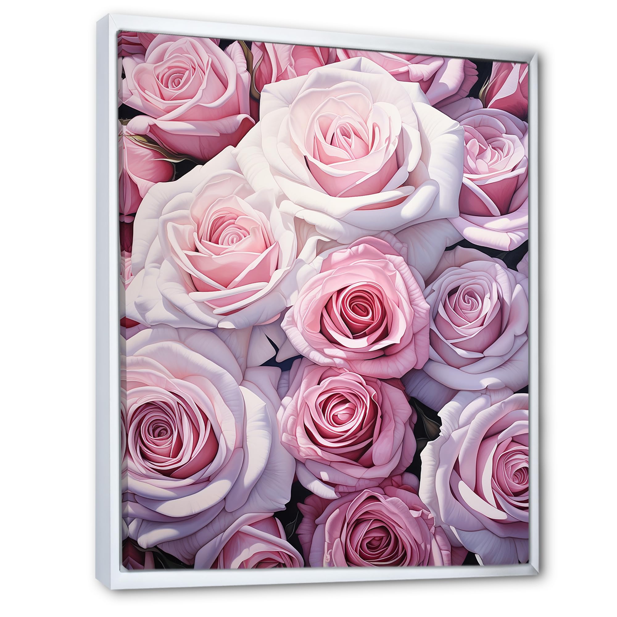 てぃんくる Rose Pink 額縁 版画 canvas てぃんくる Rose Pink 額縁 版画 canvas pink-flower-canvas-art
