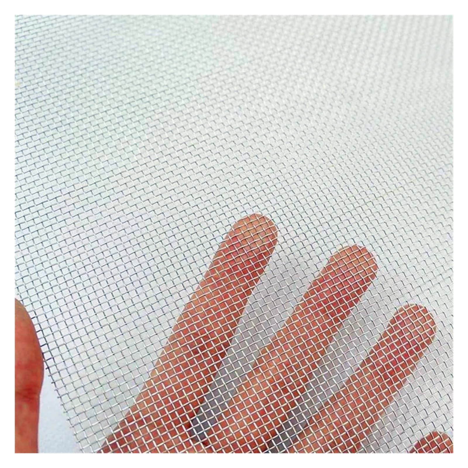 GTPBAO Tamis métallique tissé de 50 cm x 50 cm, mailles de 4 à 500, en acier inoxydable 304 Quincaillerie Grille(60 Mesh 350Micron)