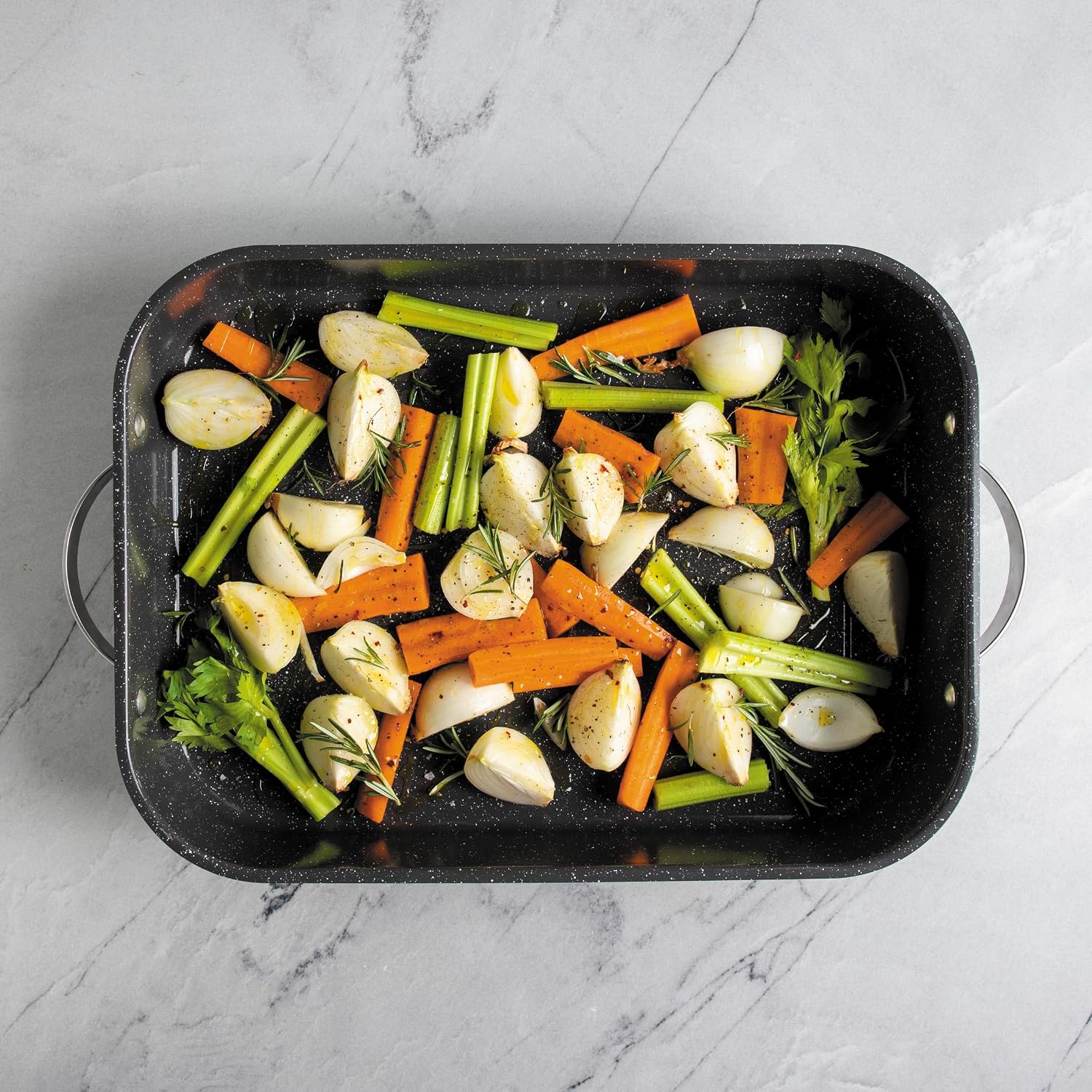 Nordic Ware Verde Extra Large Ceramic Nonstick Turkey Roaster