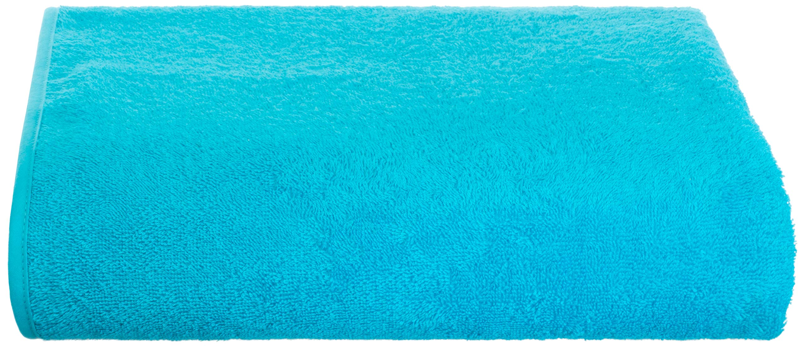 Brandsseller Couverture d'été en tissu éponge - 100 % coton - 150 x 200 cm - Turquoise