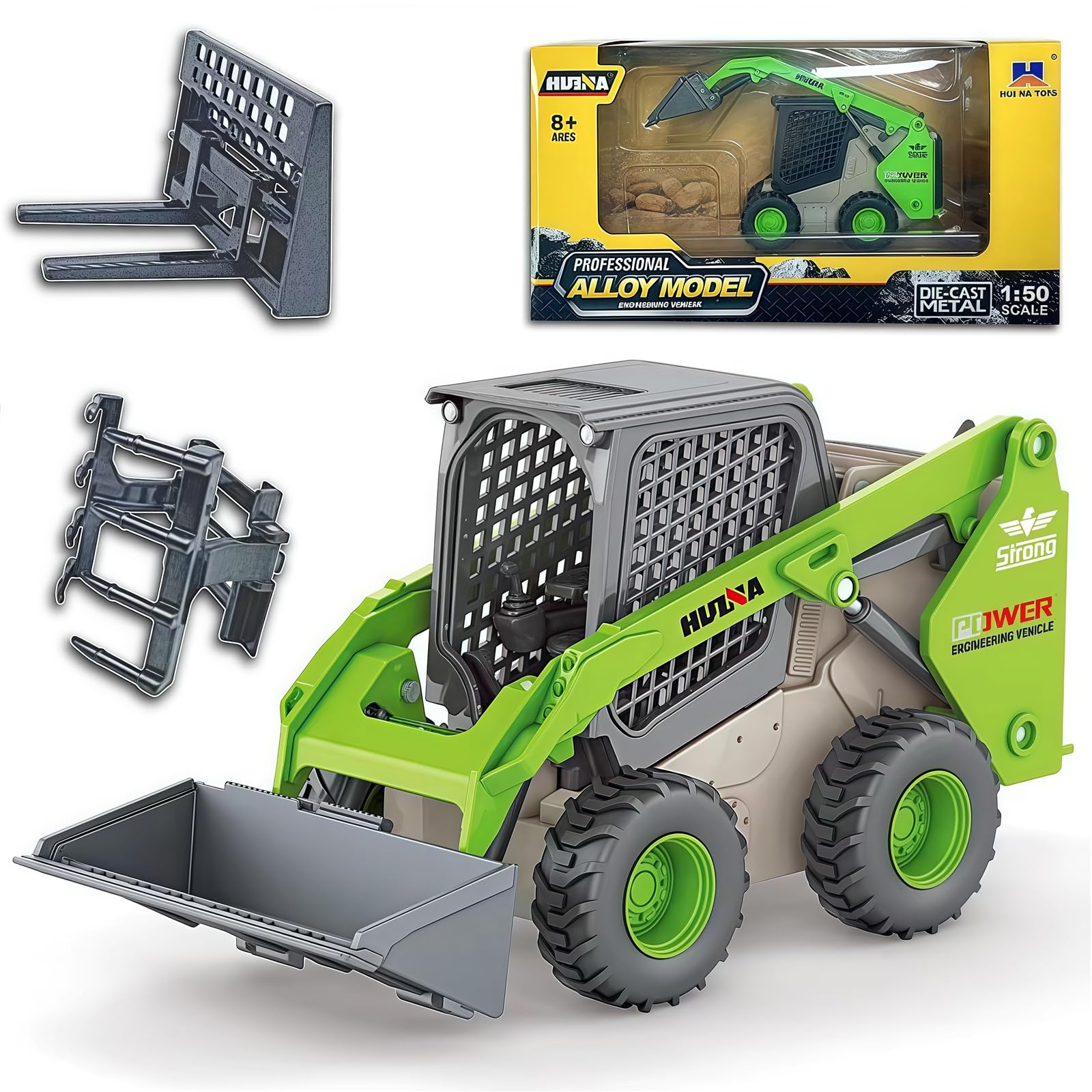 ケルチェッティ (Quercetti) ディスカバリー・カー QR8515 i8my1cf Amazon.com: Qcar 3 in 1 Skid Steers Loader Construction Vehicles