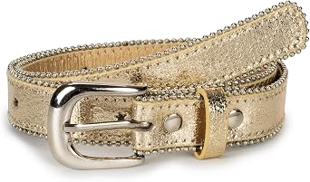 XuoAz Kids-Western-Belts for Boys-Girls Cowboy-Cowgirl Leather Belt Star Engraved Belts for Jeans PantsWaist for 21"-25"