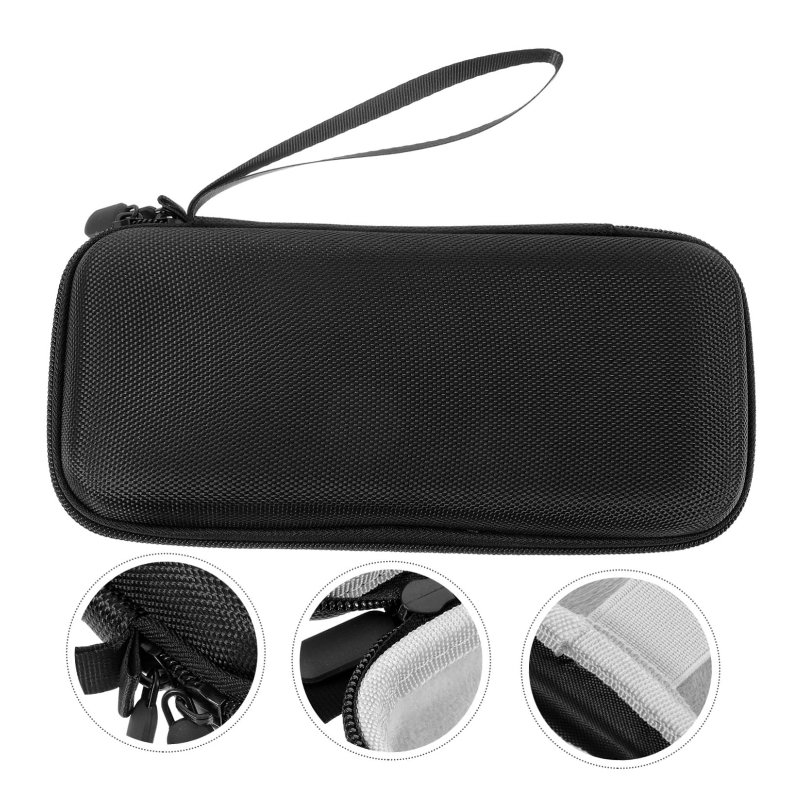 4pezzi Organizer Portaoggetti Portatilper Misuratore Di Glicemia Con Tasche Multiple e Compartimenti Borsa Per Test Kit e Forniture Sanitarie Resistente Agli Urti e Facile Da
