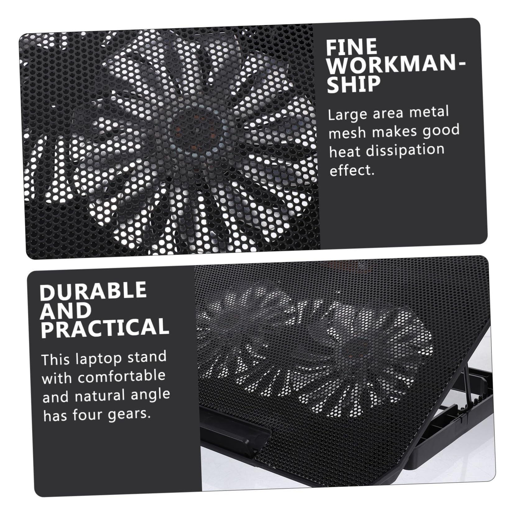 Hemobllo Radiador De Portátil para Computadoras De Refrigerador USB para Portátil Base Refrigeradora para Soporte para para Gaming y Trabajo Intensivo