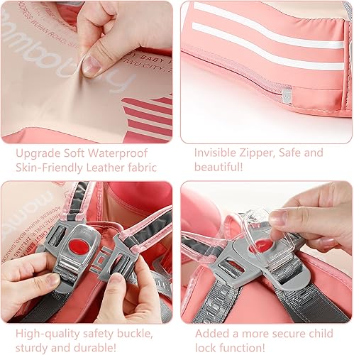 Miniatura 5 de Mambobaby Flotador con dosel Flotador para bebé No.7 Avión Añadir cola Flotador de natación Flotador de natación sólido sin aire Flotador de agua no