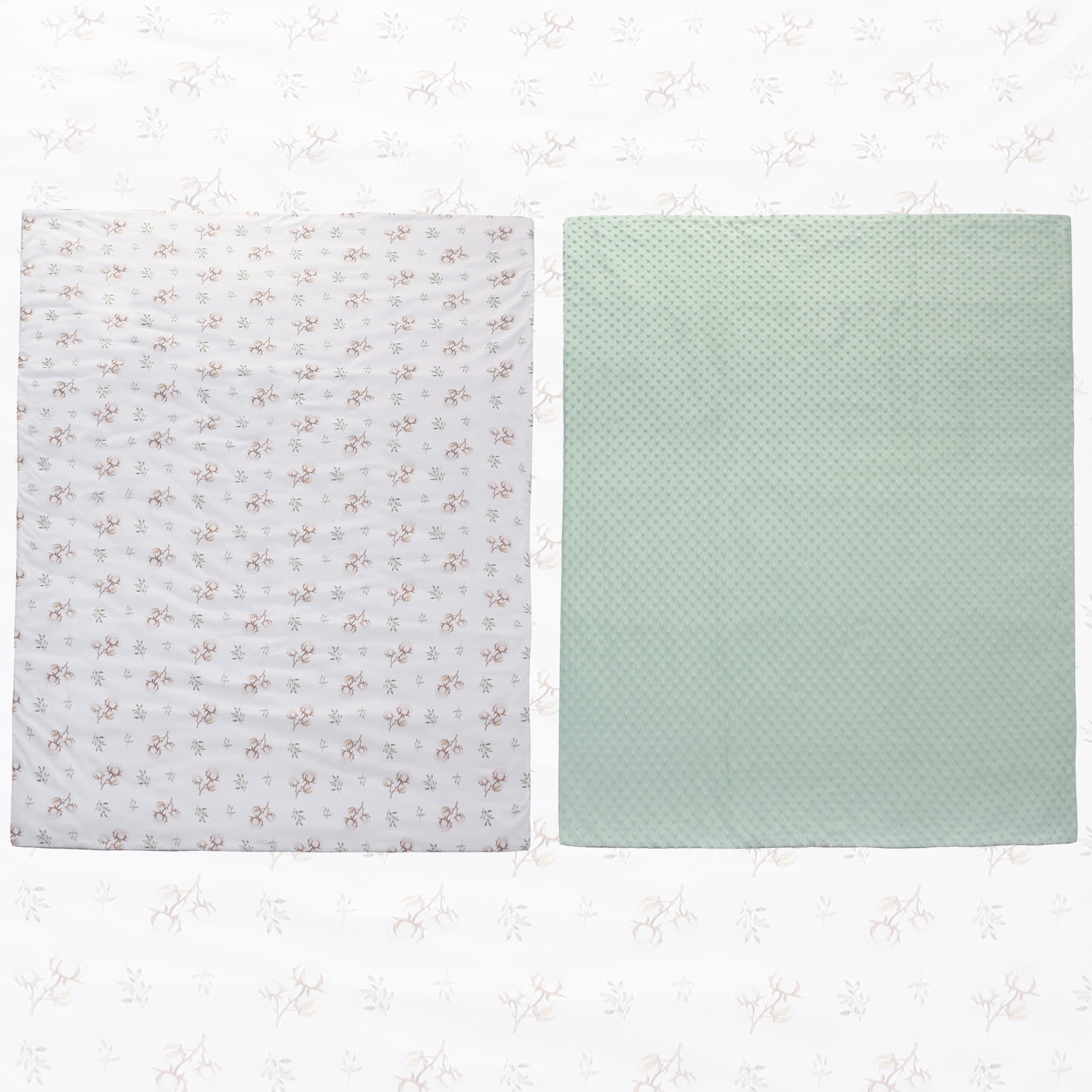 Coperta Invernale per Bambini e Neonati - Tre Strati di Cotone, per Divano e Passeggino - Regalo per la Nascita, 75 x 100 cm