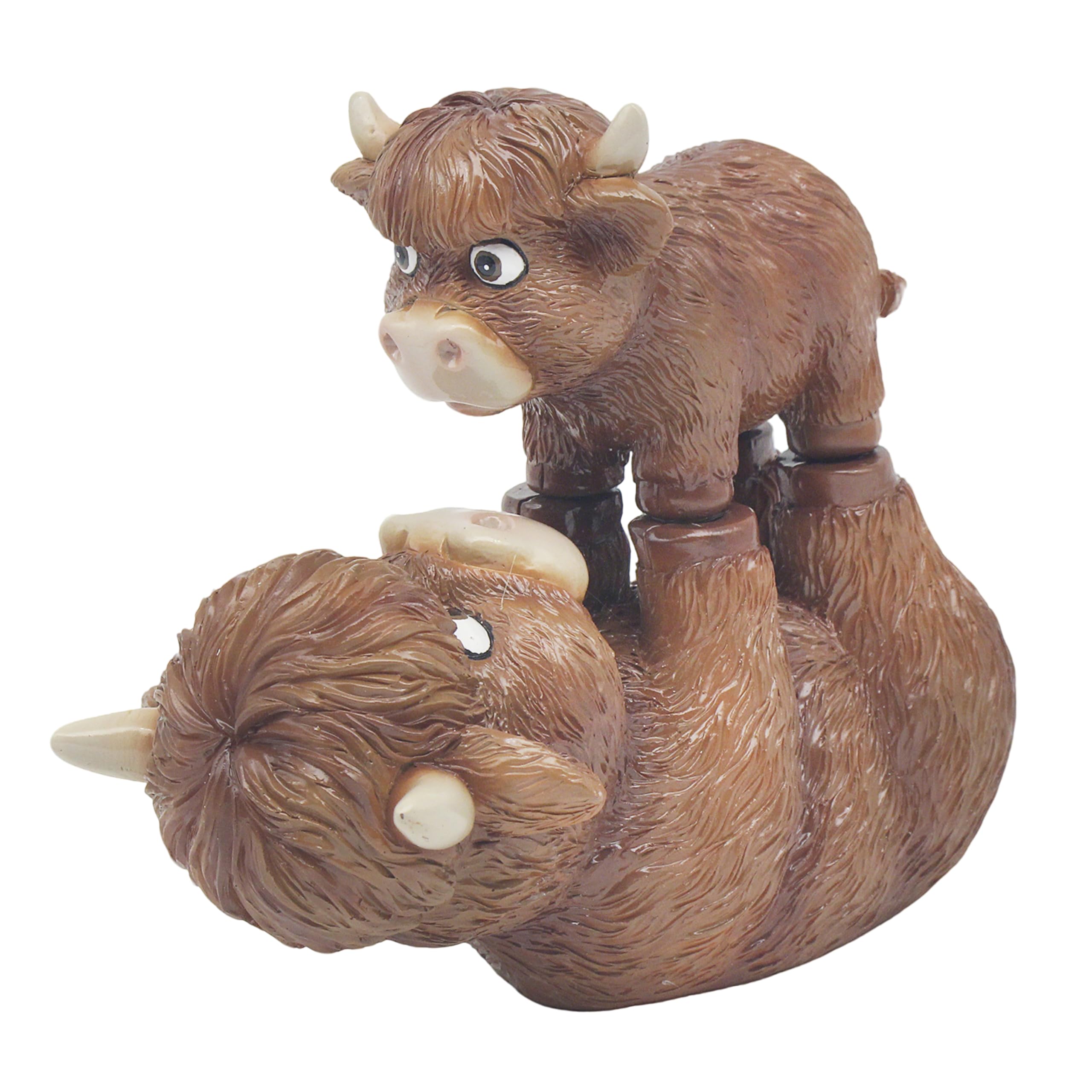 Figurine de Noël Hamish pour déco bureau et table de réveillon