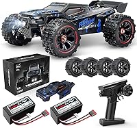 TenssenX 1:14 RC Truggy for Adults: 60KPH 4x4 High-Speed Waterproof Off-Road Truck, 2S Battery, All-Terrain Basher for Sand, Snow & Rocks