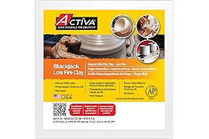 Activa Blackjack Earthenware: Your Low-Fire Pottery Clay for Captivating Creations