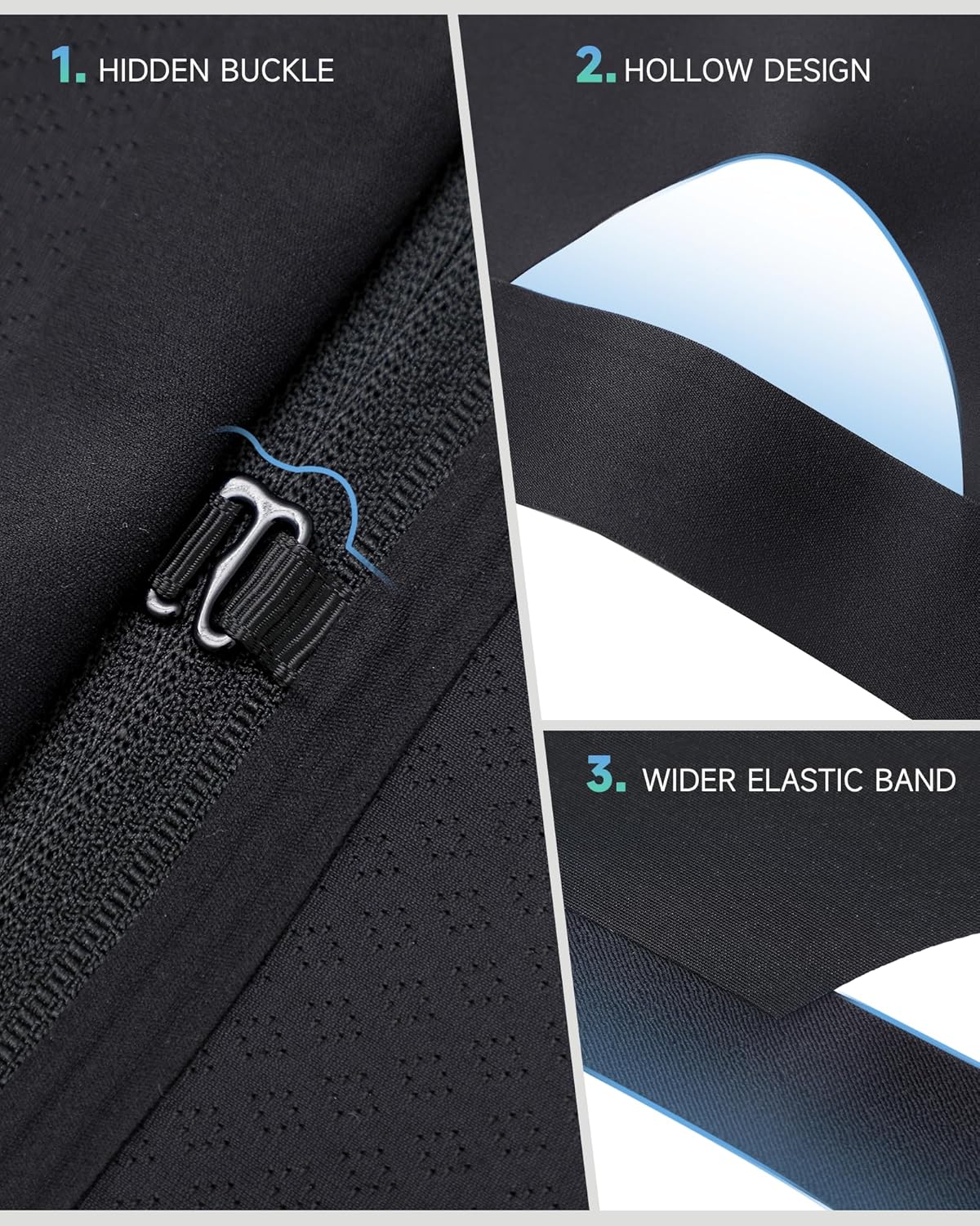 INRANXISM Women Chest Binder FTM Transgender Racerback Zip Up Breast Binder Trans Breathable Half Cool Tank Top - Image 6