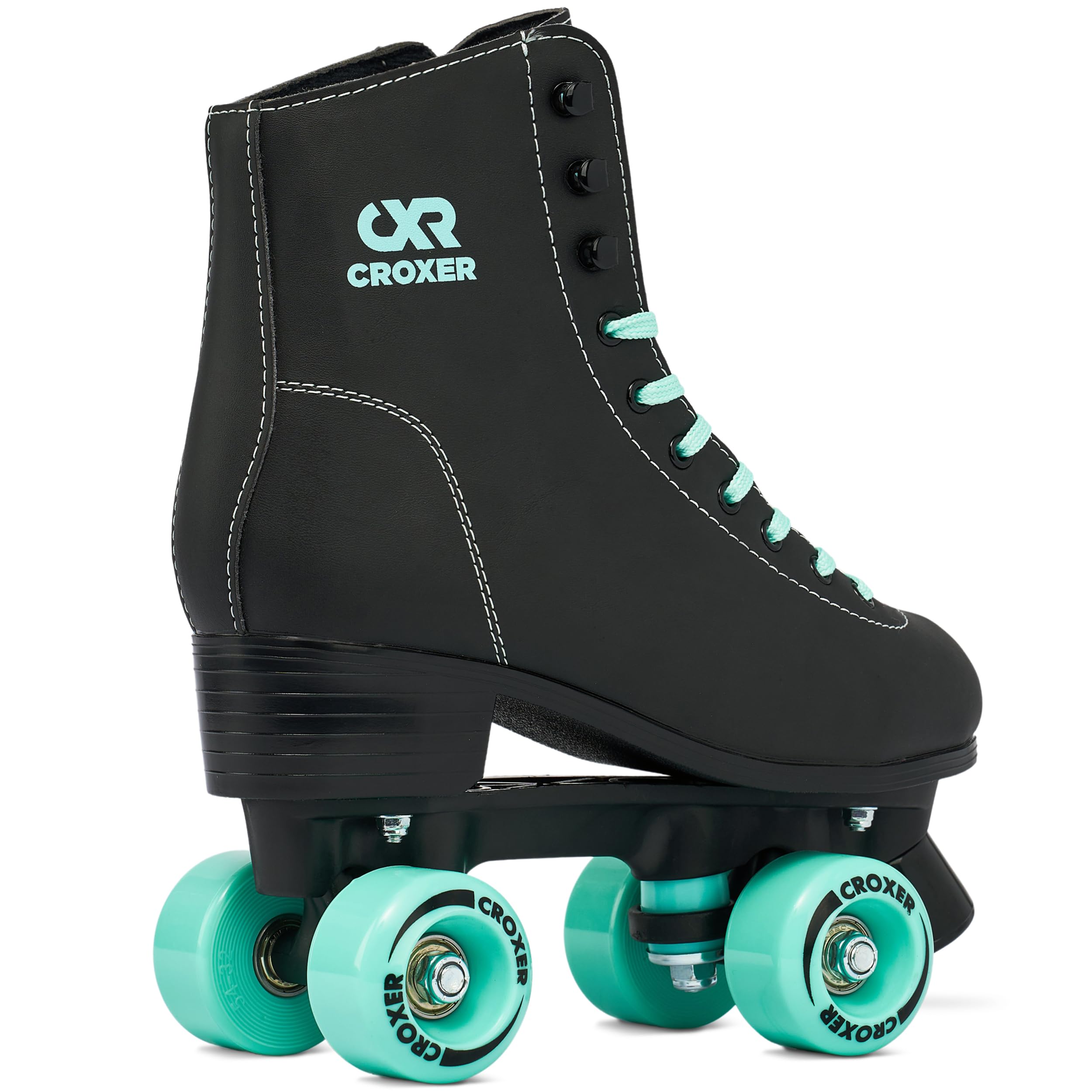 Lea - Patines de Ruedas, Color Verde y Rosa - 4