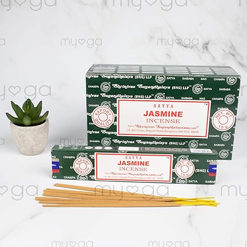 Miniatura 3 de Satya Palitos de incienso Nag Champa Jasmine, 12 unidades