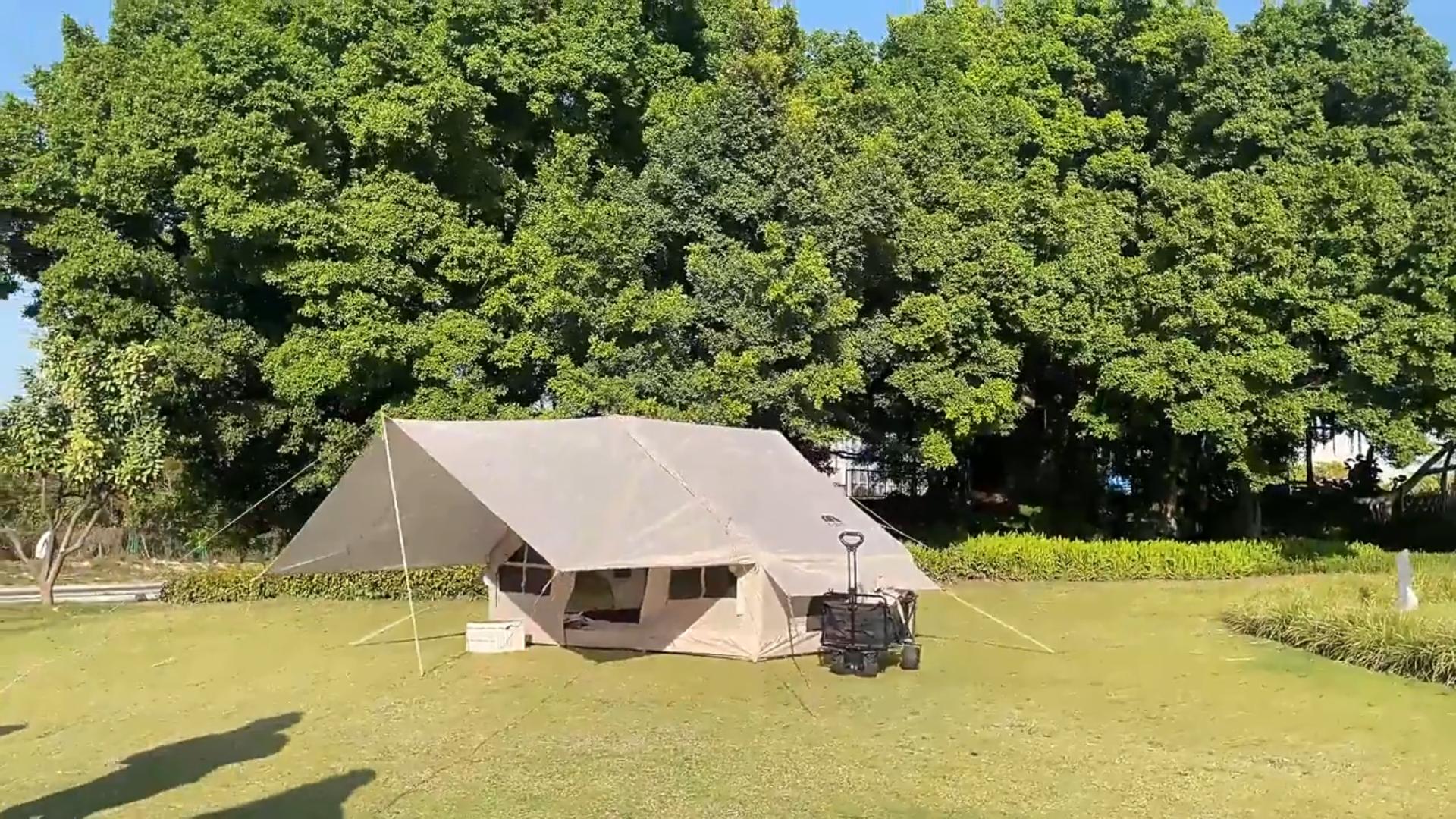 Amazon.co.jp: Fengzel Outdoor ハウス形 インフレータブルテント 5-6