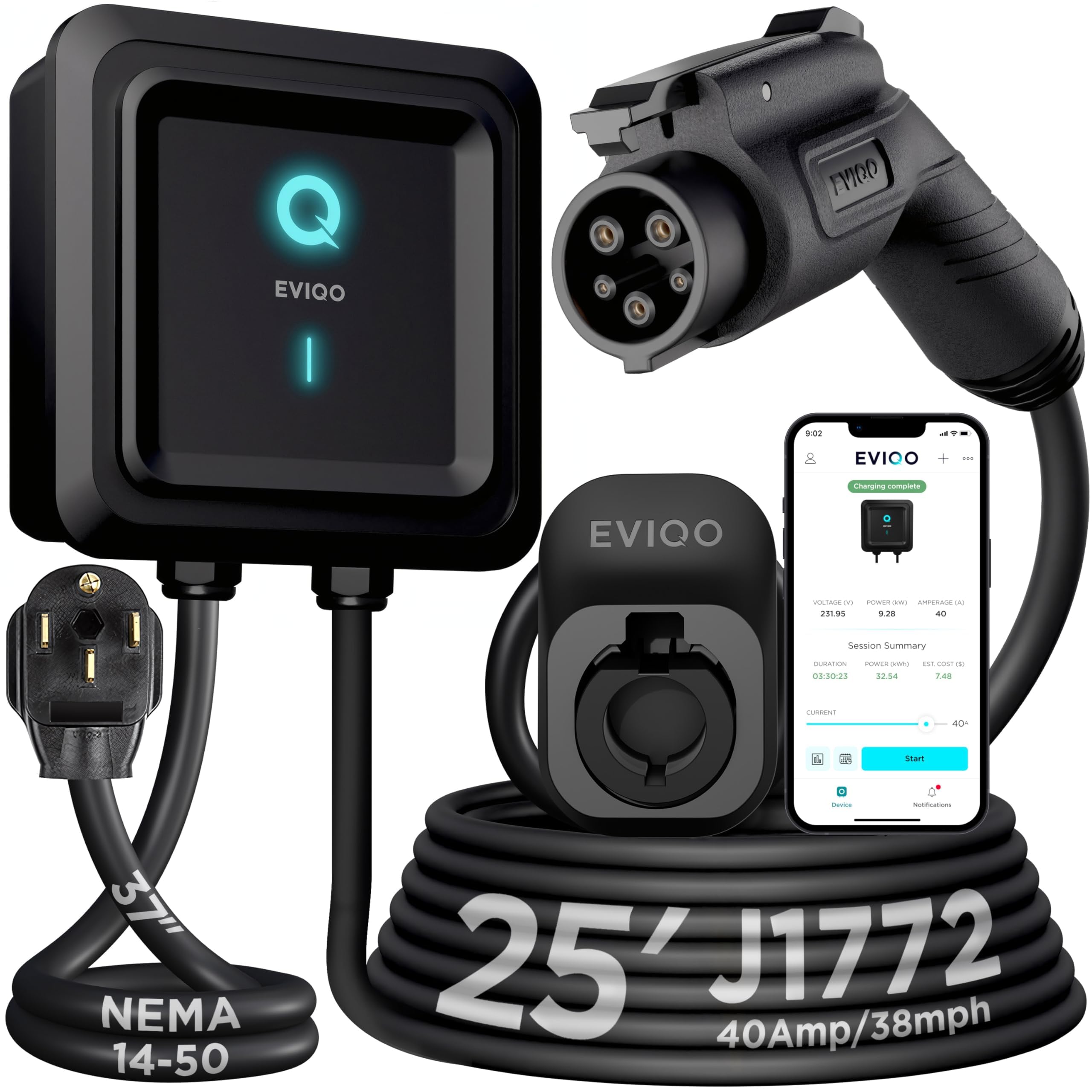 EVIQO Level 2 EV Charger