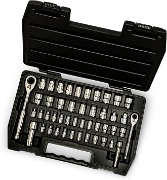 GEARWRENCH 46 Pc 1/4" & 3/8" Dr Pass-Thru 6 Pt SAE/Metric Tool Set | 8946