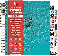 Vista 23 de Legend Budget Planner & Monthly Bill Organizer with Pockets – Home Finance & Expense Tracker – Notebook for Household Budgeting (Periwinkle)