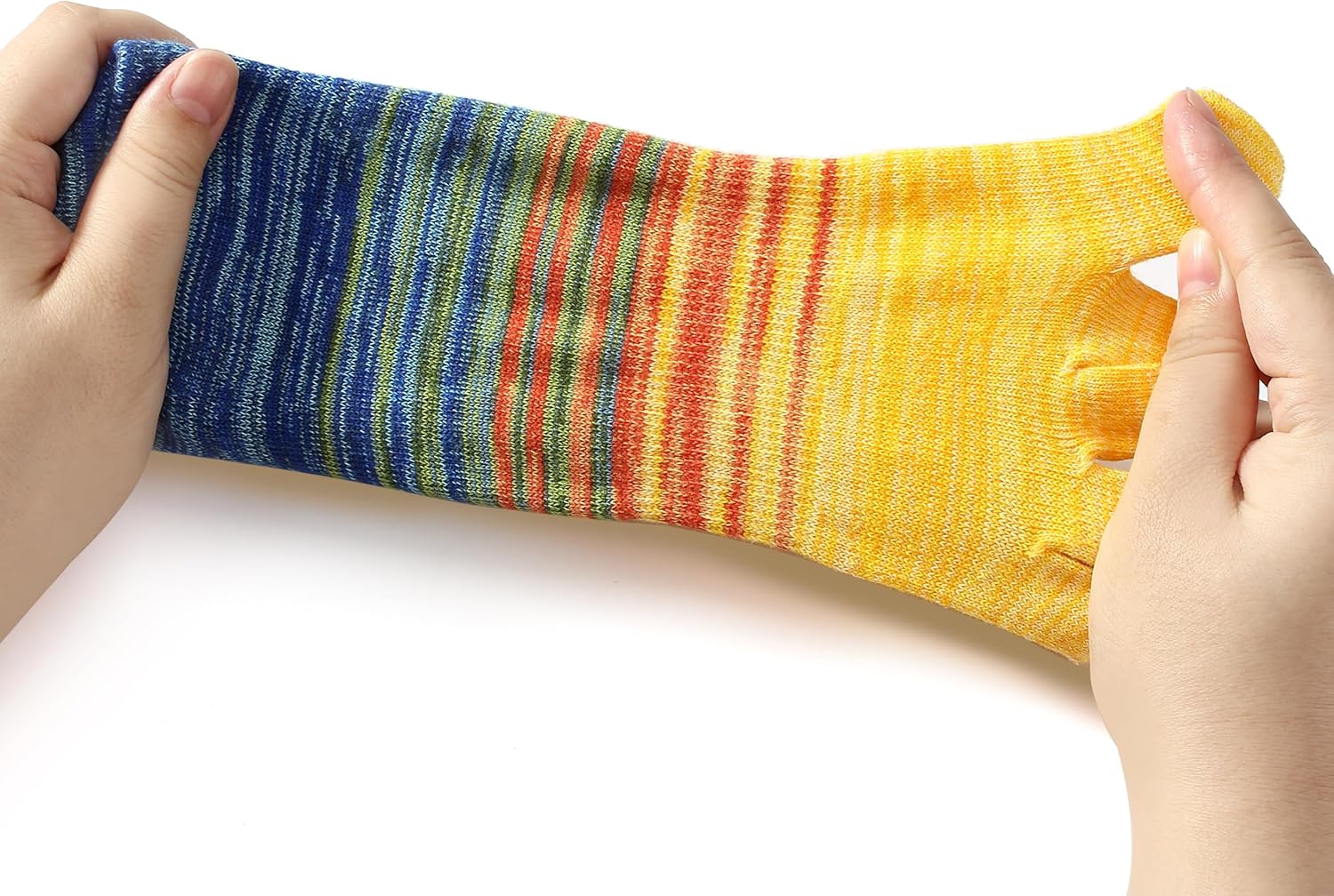 Toe Socks for Men Women 3 Pairs Ankle Running Socks Cotton Breathable Five Finger Socks - Image 2