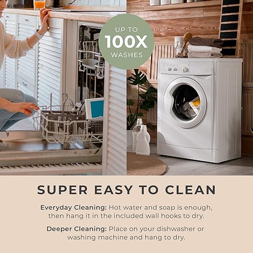 Miniatura 4 de MaisoNovo Paños de cocina suecos, toallas de papel reutilizables, paños de cocina suecos para cocina, paquete de 4, toallas de papel reutilizables,