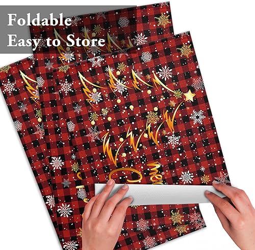 Vista 333 de Juego de 6 manteles individuales rojos para el día de San Valentín, diseño de corazón de San Valentín, resistentes al calor, lavables, manteles