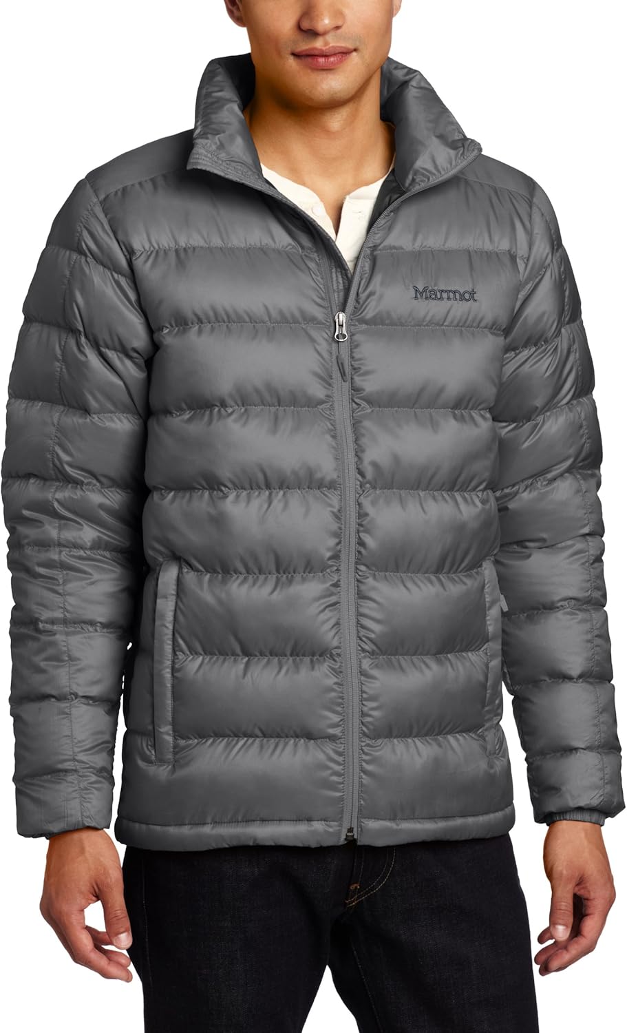 leather gilet womens puffer