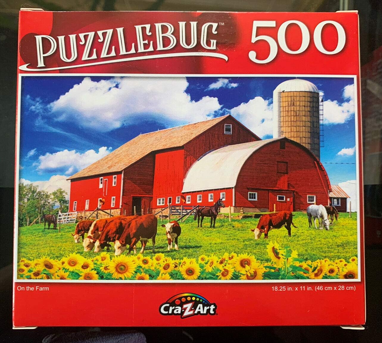 Puzzlebug CraZart Jigsaw Puzzles for Adults Kids 500 Piece