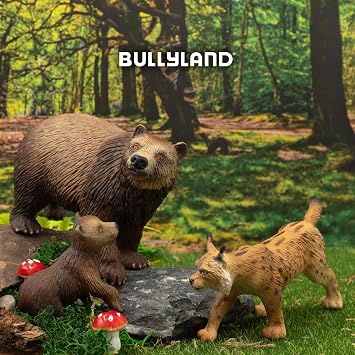 Bullyland Brown Bear Action Figure