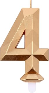Candle Diamond Gold No. 4