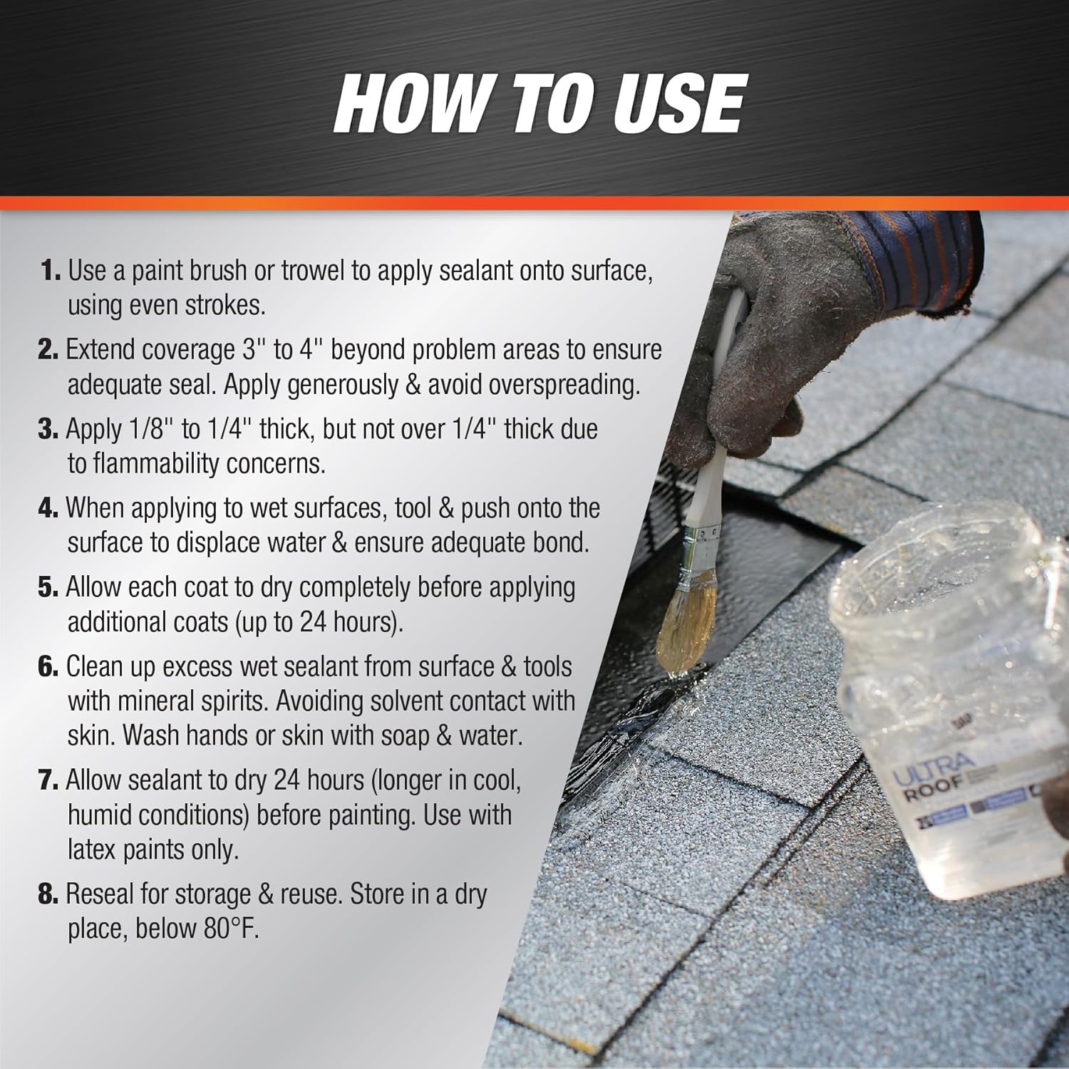 DAP Ultra Clear Roof Waterproof Rubberized Sealant, Crystal Clear, 32 Oz (7079818396)