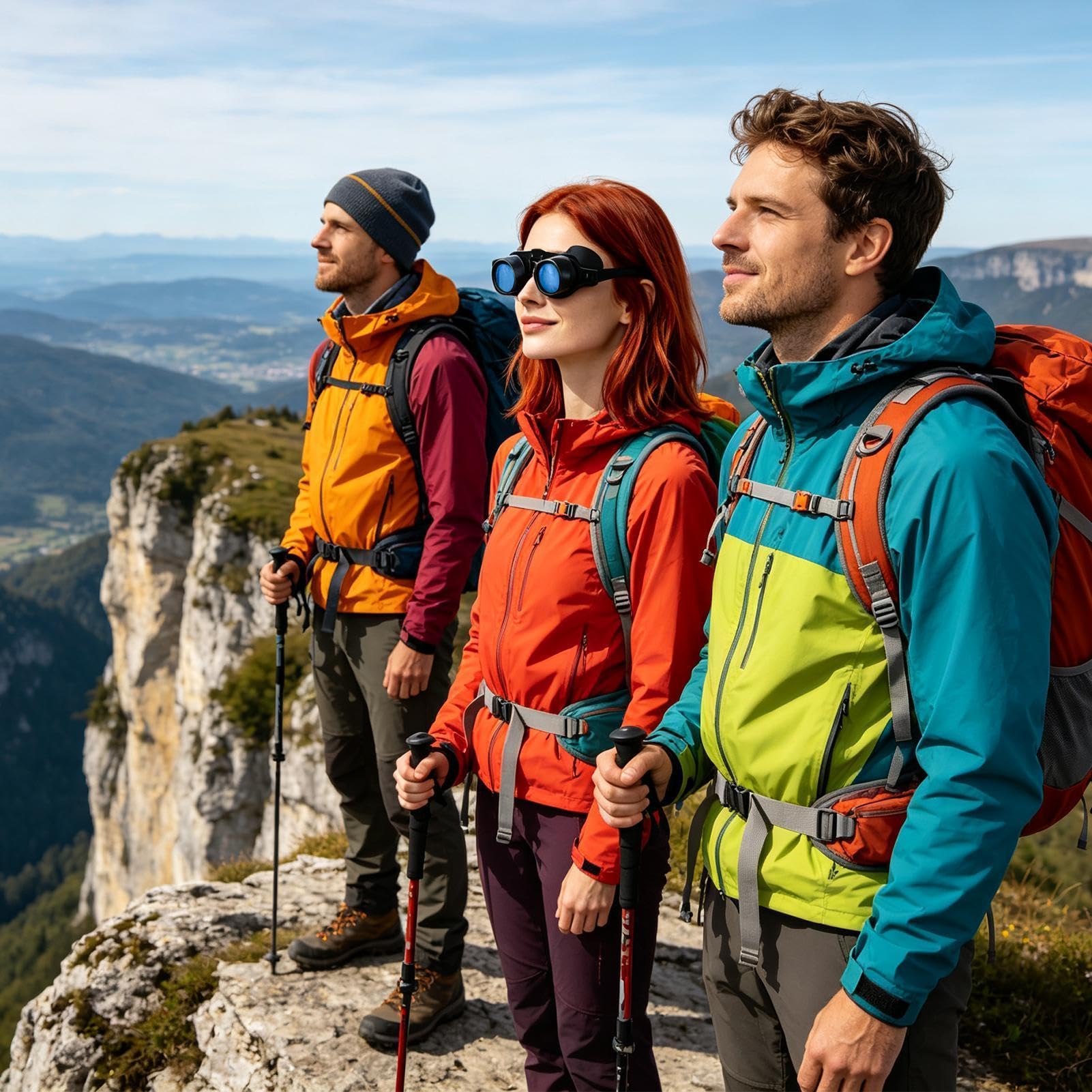 Binocolo da birdwatching per adulti Occhiali Portatili con Ingrandimento 3X