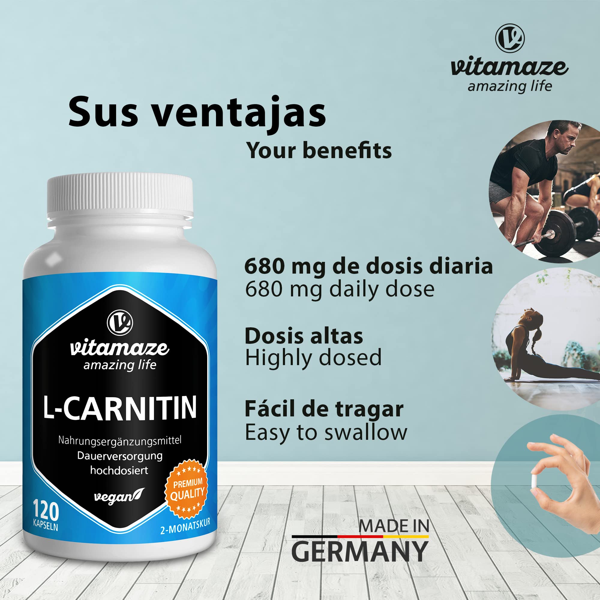 l carnitina dose diaria 3000 - L Carnitina Liquida 500 ml - Carnitina Liquida 3000 - Carnitina Liquida - L-Carnitina 3000 - L Carnitina Fiale - L Carnitina - l L-Carnitina Lquida Nutrition Labs 480ml