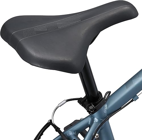 Miniatura 6 de Schwinn Bicicleta híbrida de red, hombres y mujeres, ruedas 700c, marco adulto de 15-18 pulgadas, frenos lineales de aleación de suspensión delantera