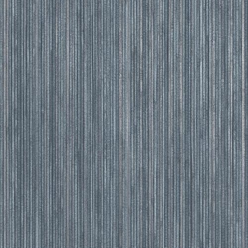 Tempaper Blue Textured Faux Grasscloth Removable Peel and Stick Wallpaper, 20.5 in X 16.5 ft, Made in The USA, Chambray