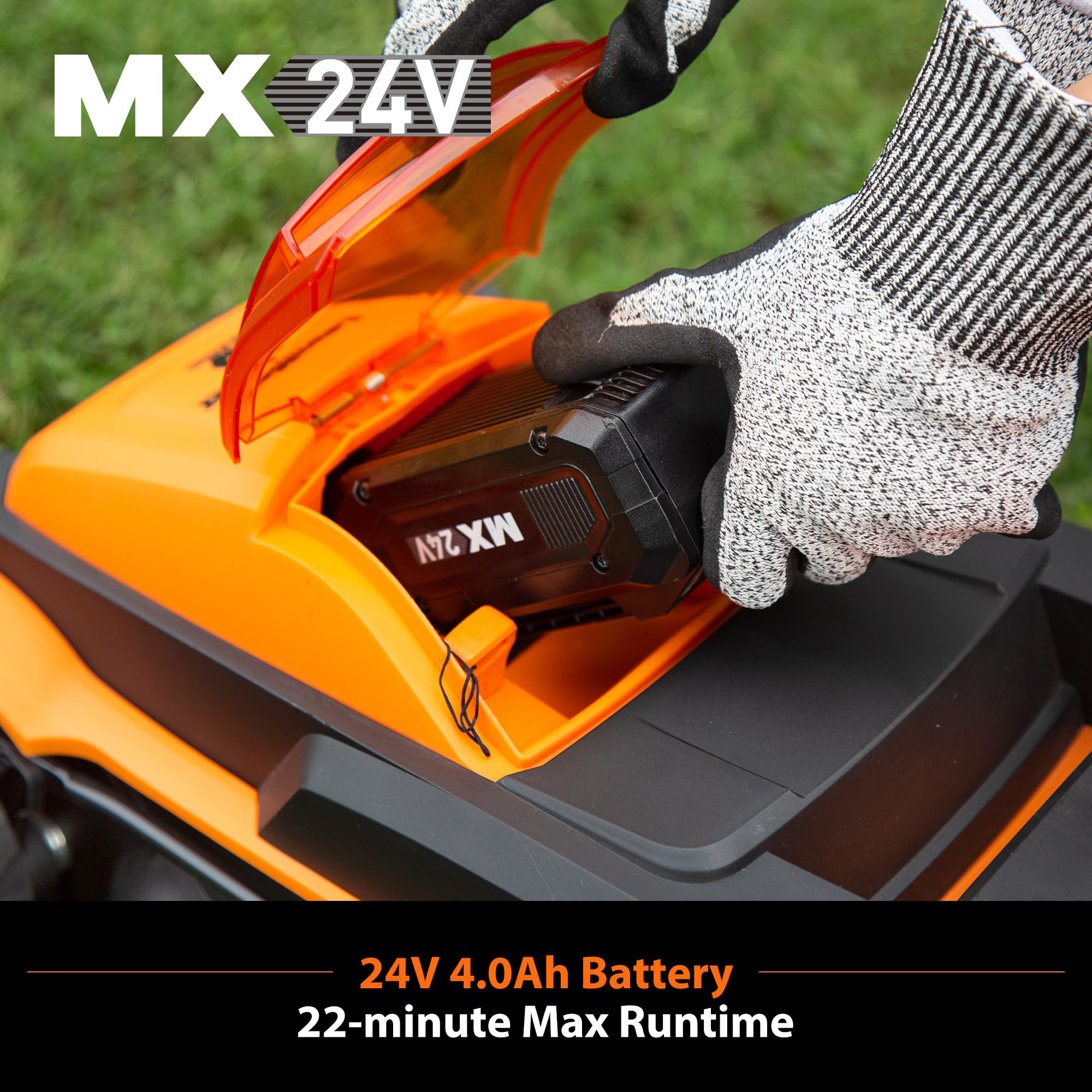 SKIL PWR CORE 40 Brushless 40V 20-Inch Self-Propelled Mower Kit, Includes 6.0Ah Battery and Auto PWR JUMP Charger - SM4910C-11 product image 21