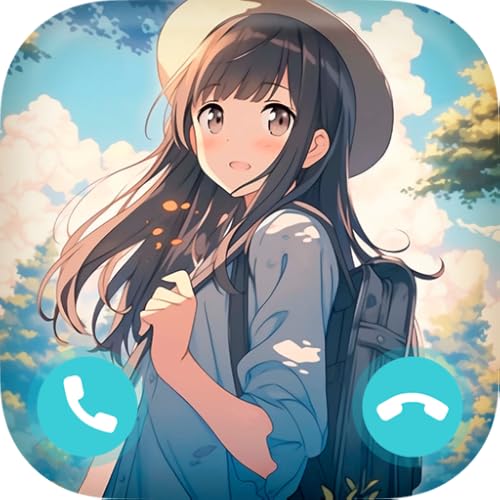 Call Anime Girl Prank live Calling - Anime girl dress up game