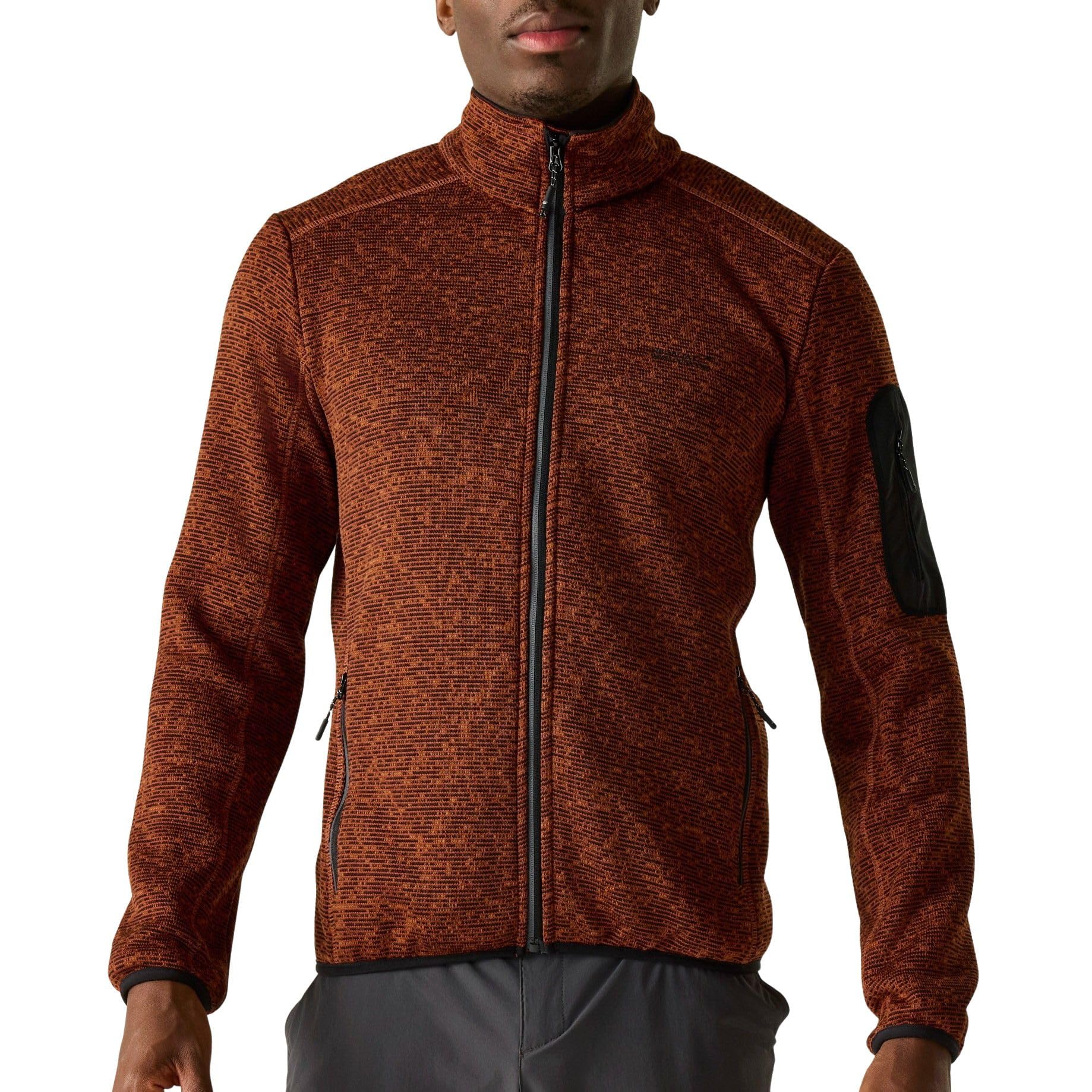 Regatta Men's Brown Newhill Full Zip Fleece 3XL
