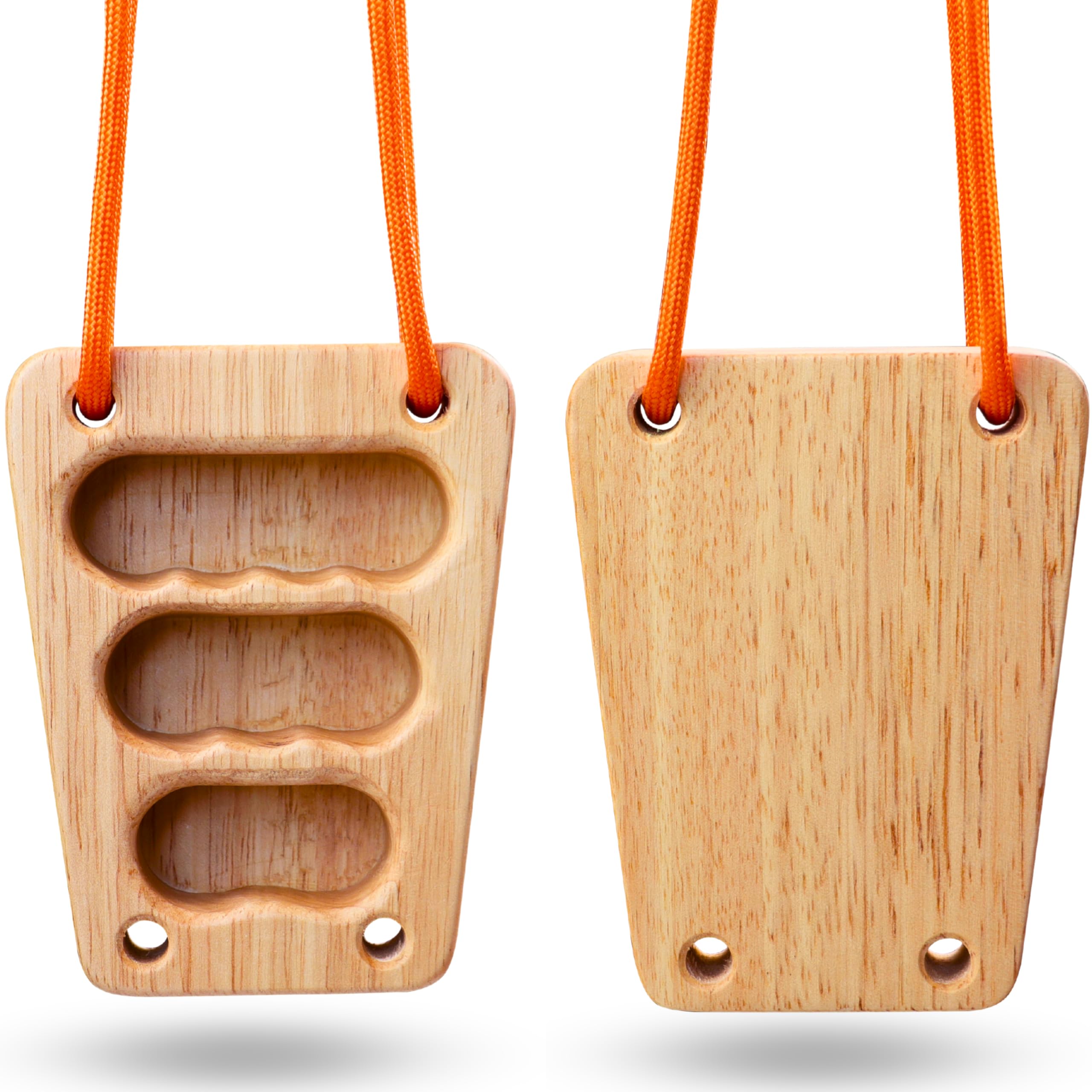 Hangboard Trave Arrampicata per Allenamento Arrampicata | Tavola di Allenamento Portatile in Legno con Prese Multiple, Ideale per Forza, Resistenza e Grip per Climbers