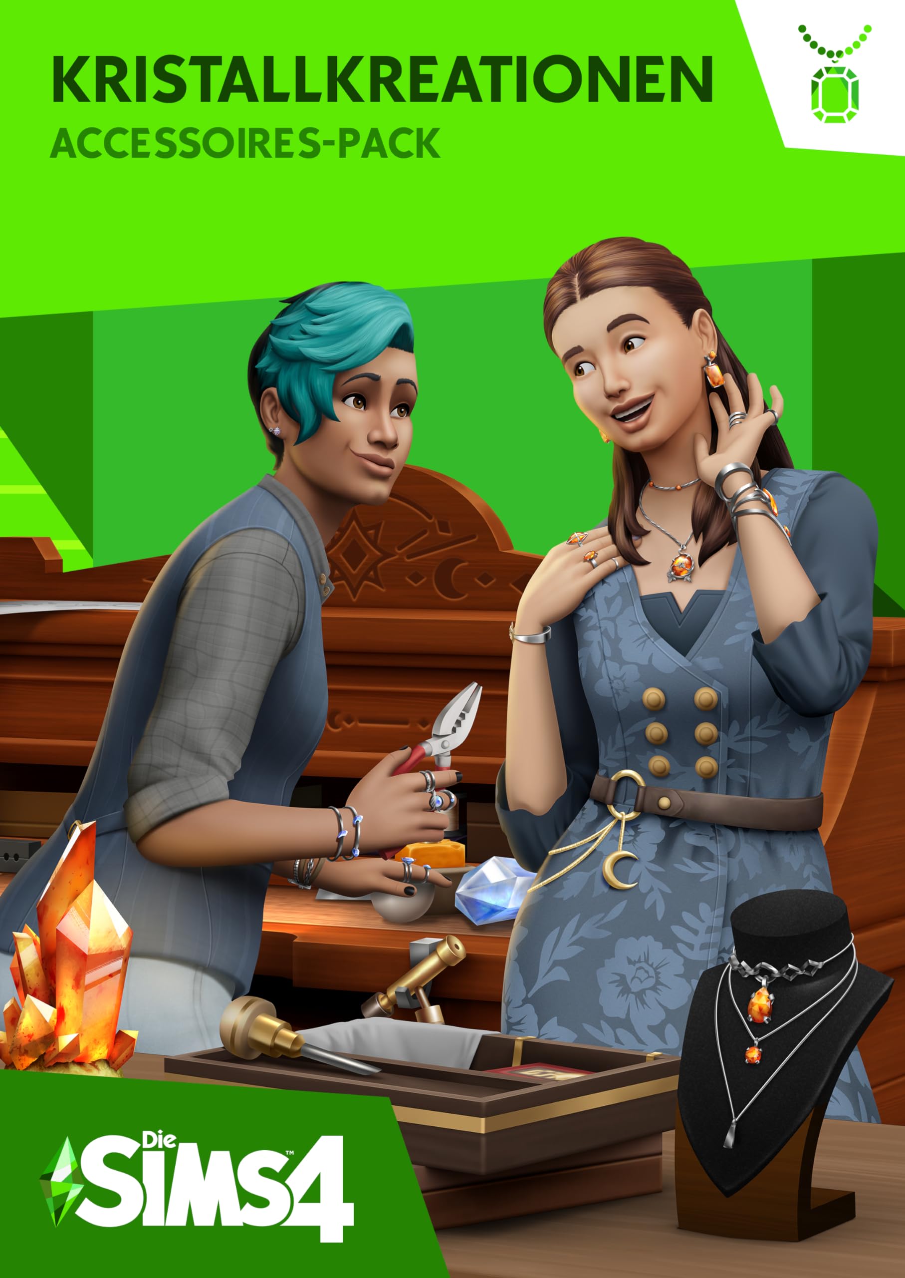 The Sims 4 Kristallkreationen (SP20) Accessoires-Pack | PC/Mac | Download Code EA App - Origin | Deutsch