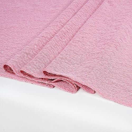 Miniatura 7 de Poise3EHome Camino de mesa de boda con lentejuelas brillantes para decoración de mesa de baby shower (12 x 108, 2 piezas, rosa fucsia)