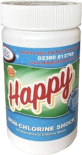 Happy Hot Tubs Quality Non Chlorine Shock 1kg Hot Tub Pool FOR CHLORINE AND BROMINE USERS
