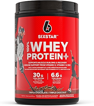 Six Star 100% Whey Protein Plus, Chocolate Flavor